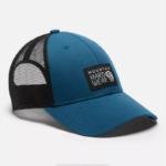 hombres accesorios caspio oscuro Mountain Hardwear gorra trucker con logo mhw 84RX434
