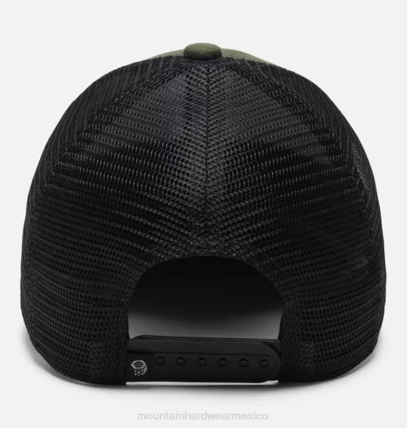hombres accesorios excedente verde Mountain Hardwear gorra trucker con logo mhw 84RX433 - Image 2