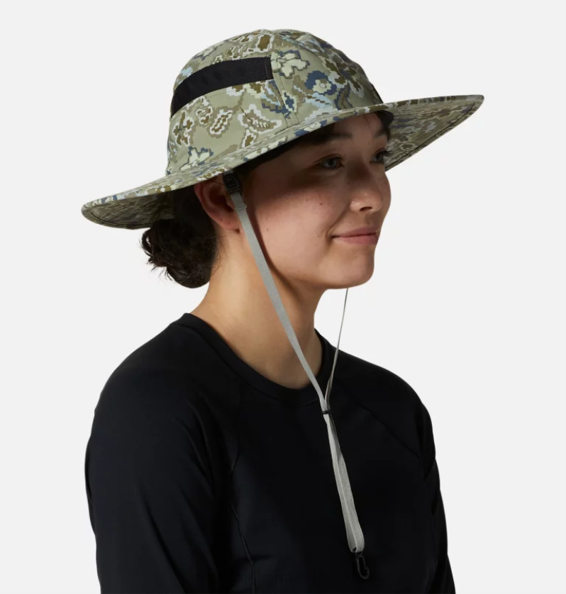 hombres accesorios mantis verde floral Mountain Hardwear sombrero de sol stryder 84RX294 - Image 16