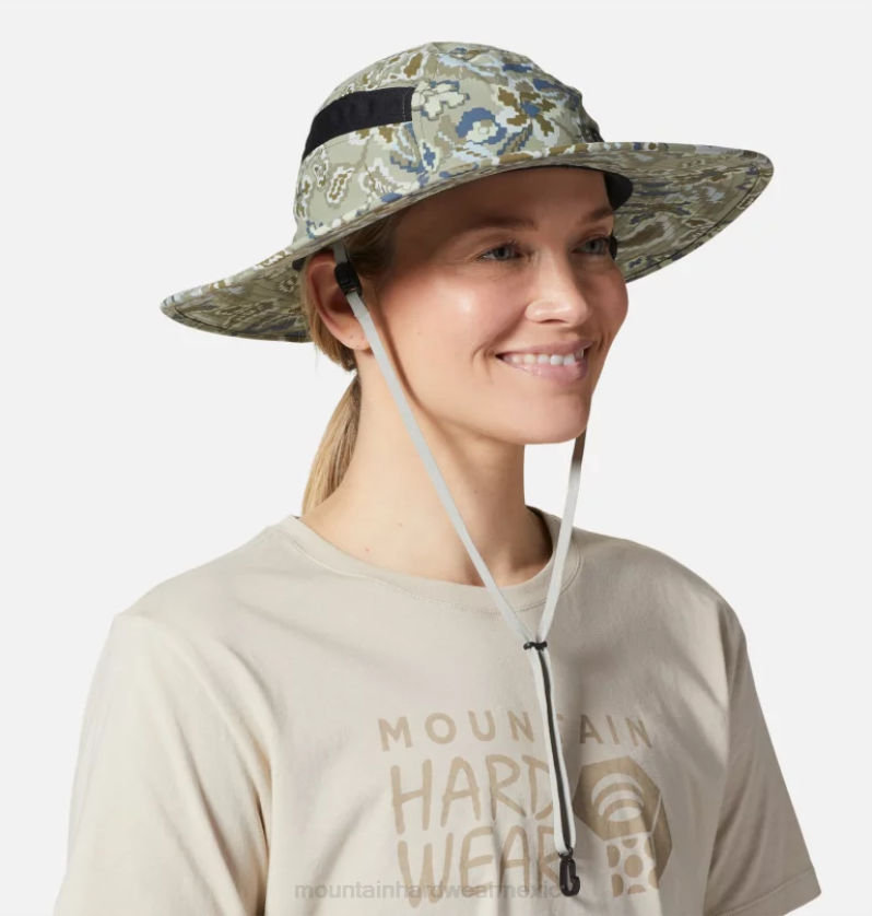 hombres accesorios mantis verde floral Mountain Hardwear sombrero de sol stryder 84RX294 - Image 8
