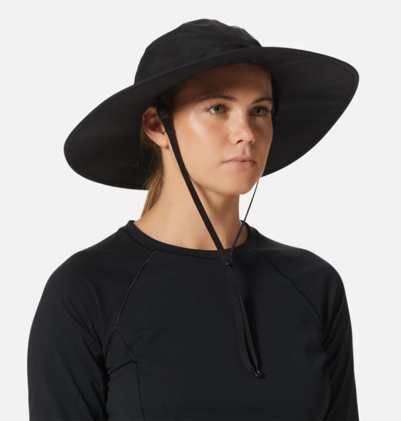 hombres accesorios negro Mountain Hardwear exposición/2 sombrero de lluvia gore-tex infinium 84RX292 - Image 14
