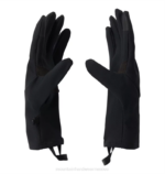 hombres accesorios negro Mountain Hardwear guante elástico windlab gore-tex infinium 84RX370 - Image 2