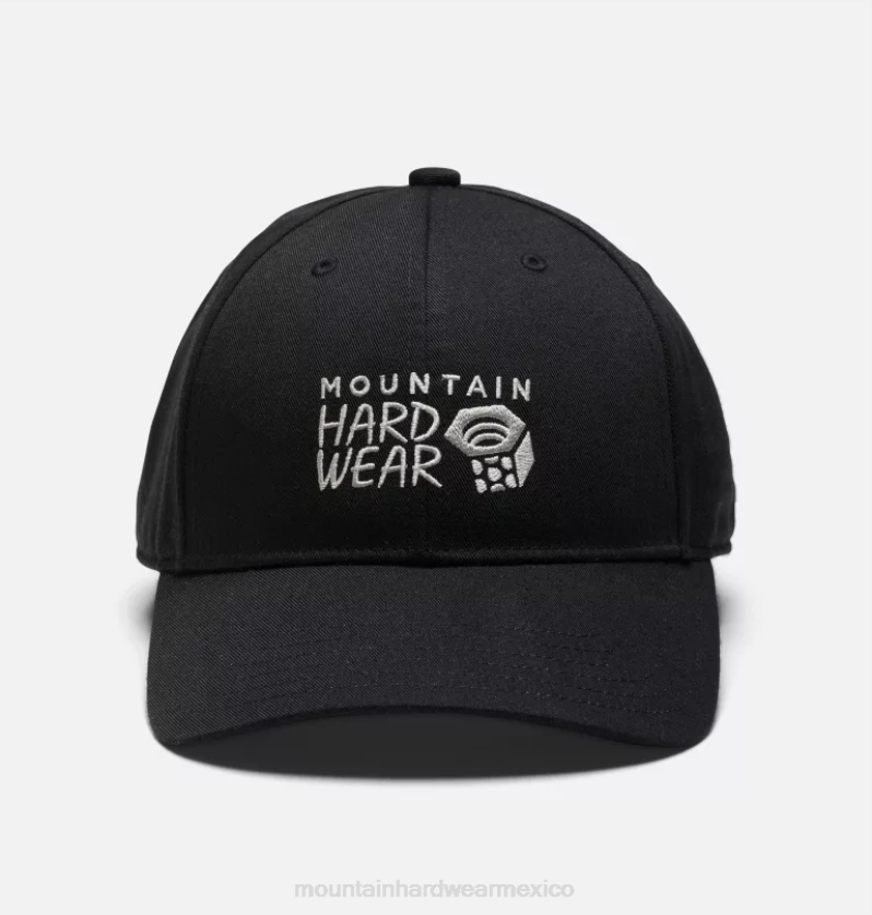 hombres accesorios negro Mountain Hardwear logotipo mhw de 6 paneles 84RX363 - Image 7