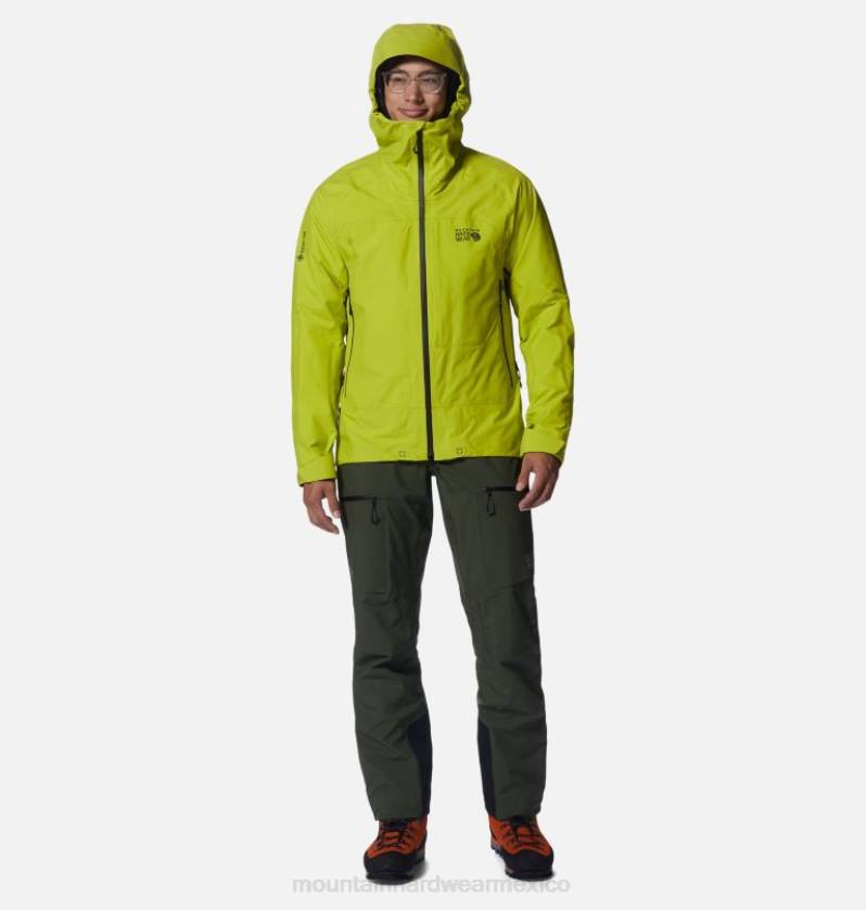 hombres fondos excedente verde Mountain Hardwear Pantalón Dawnlight Gore-Tex Pro 84RX246 - Image 5