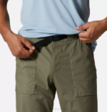 hombres fondos piedra verde Mountain Hardwear pantalones con cinturón j tree 84RX178 - Image 4