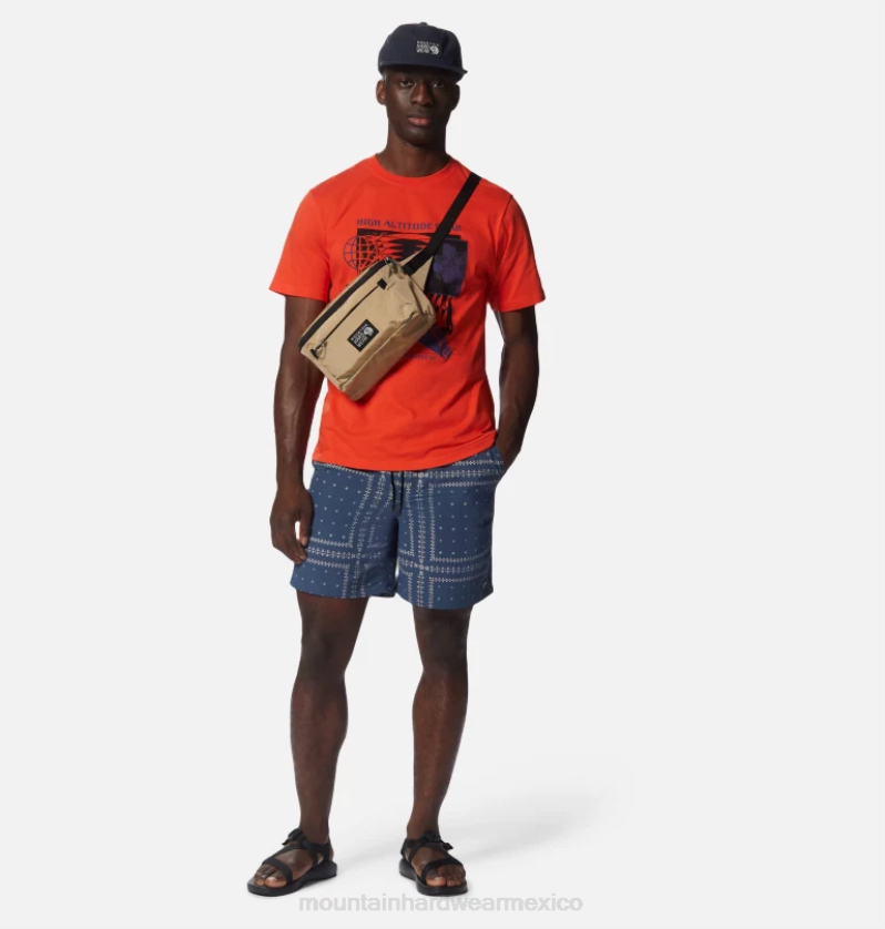hombres fondos rejilla de bandana de zinc Mountain Hardwear stryder nadar corto 84RX480 - Image 6