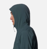 hombres tapas abeto negro Mountain Hardwear chaqueta del remitente del rastro 84RX113 - Image 4