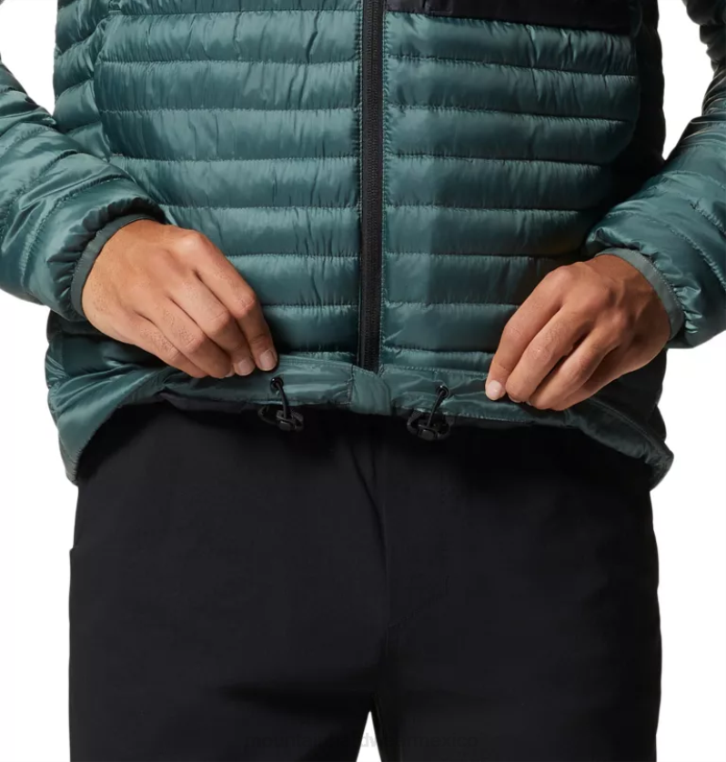 hombres tapas abeto negro Mountain Hardwear sudadera con capucha alpintur 84RX315 - Image 8