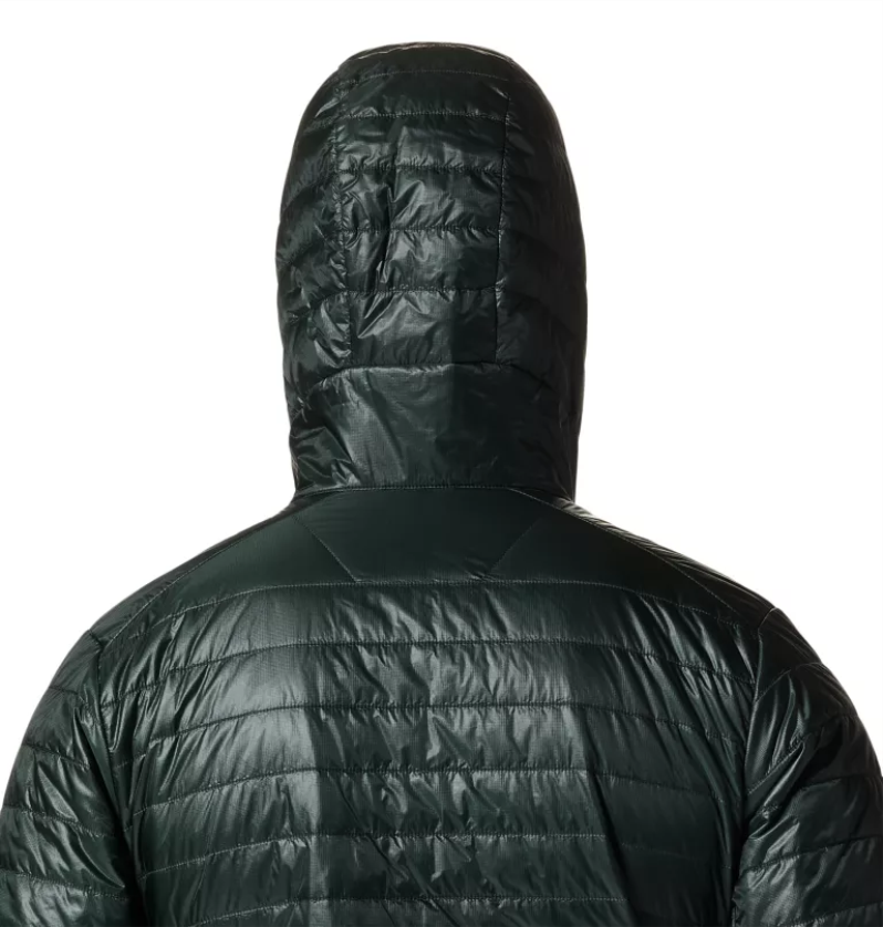 hombres tapas abeto negro Mountain Hardwear sudadera con capucha sombra fantasma 84RX309 - Image 6