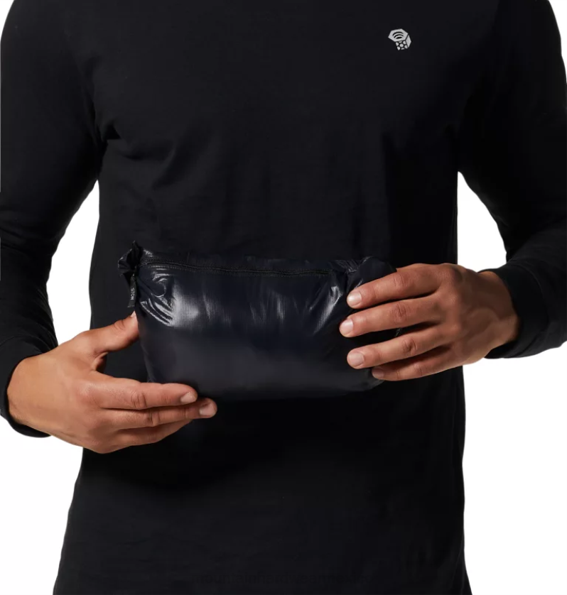 hombres tapas abeto negro Mountain Hardwear sudadera con capucha sombra fantasma 84RX309 - Image 8