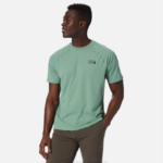 hombres tapas áloe Mountain Hardwear lago del cráter manga corta 84RX77