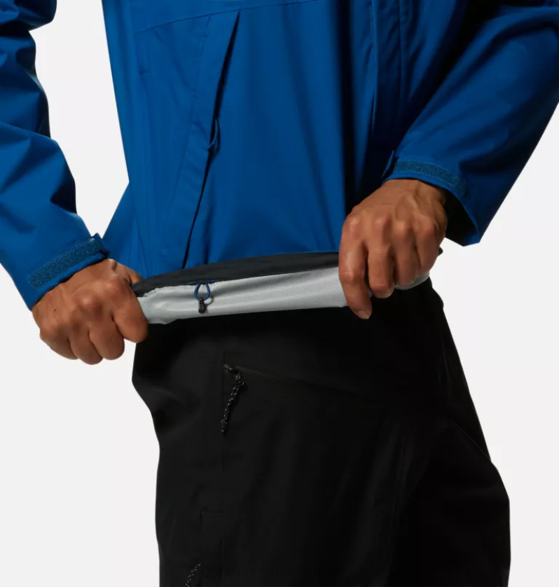 hombres tapas anochecer azul Mountain Hardwear chaqueta de claro de granito 84RX378 - Image 7