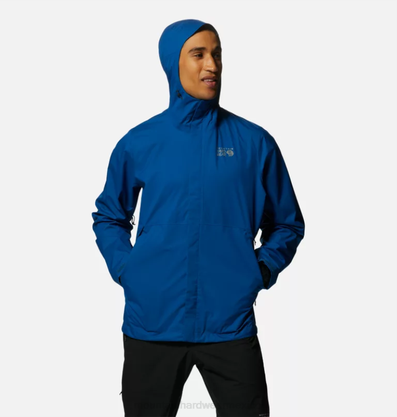 hombres tapas anochecer azul Mountain Hardwear chaqueta de claro de granito 84RX378 - Image 9