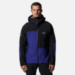hombres tapas azul pequeño/negro Mountain Hardwear chaqueta Dawnlight Gore-Tex Pro 84RX244