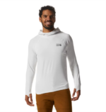 hombres tapas Banco de niebla Mountain Hardwear sudadera con capucha del lago del cráter 84RX59