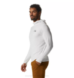 hombres tapas Banco de niebla Mountain Hardwear sudadera con capucha del lago del cráter 84RX59 - Image 3