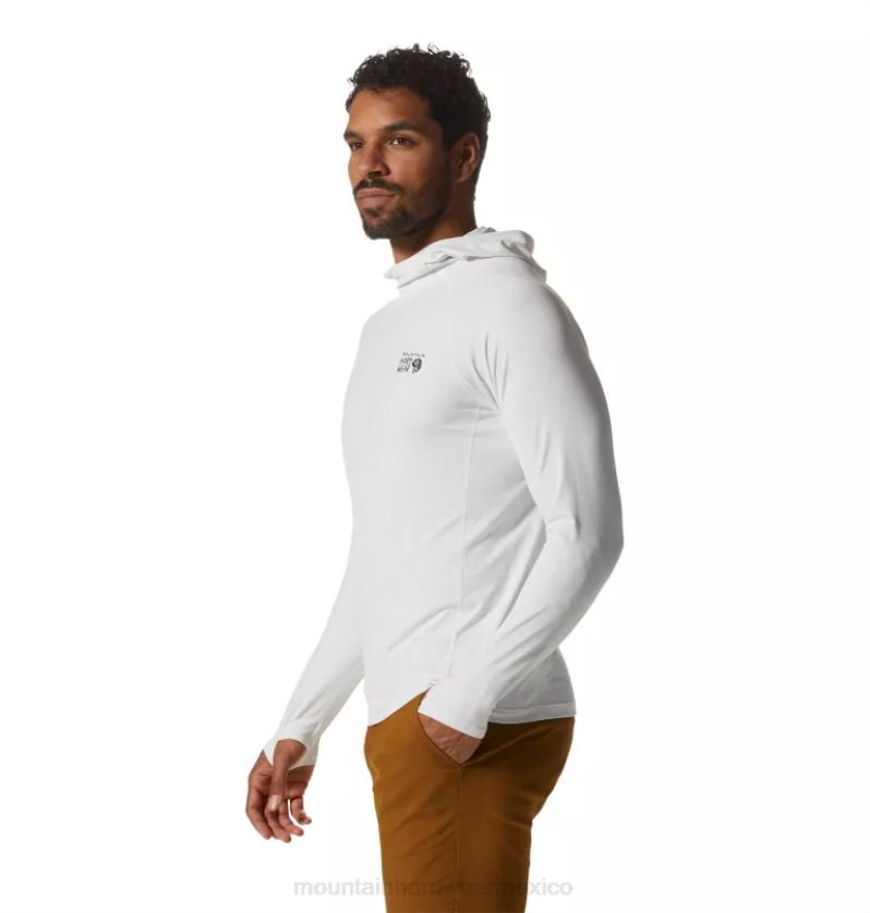 hombres tapas Banco de niebla Mountain Hardwear sudadera con capucha del lago del cráter 84RX59 - Image 3