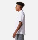 hombres tapas blanco Mountain Hardwear camisa de manga corta cañón 84RX329 - Image 2