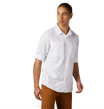 hombres tapas blanco Mountain Hardwear camisa de manga larga cañón 84RX323 - Image 5