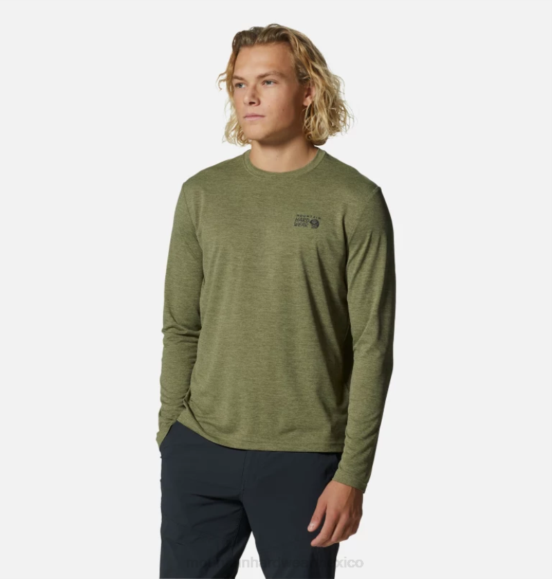 hombres tapas brezo de cactus claro Mountain Hardwear bloqueador solar manga larga 84RX209 - Image 4