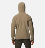 hombres tapas brezo de polvo de rastro Mountain Hardwear Sudadera con capucha y cremallera completa polartec de doble cepillado 84RX451 - Image 2