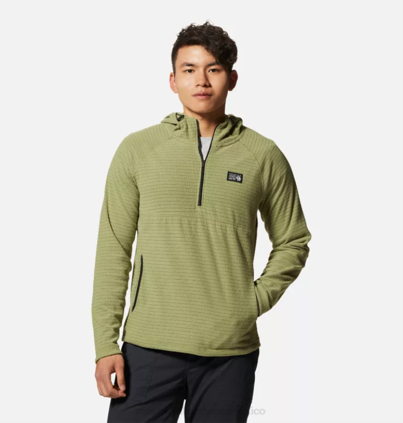 hombres tapas cactus claro Mountain Hardwear sudadera con capucha y rejilla cumbre 84RX236 - Image 4