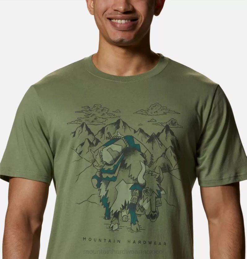 hombres tapas campo Mountain Hardwear camiseta de manga corta yak 84RX467 - Image 3