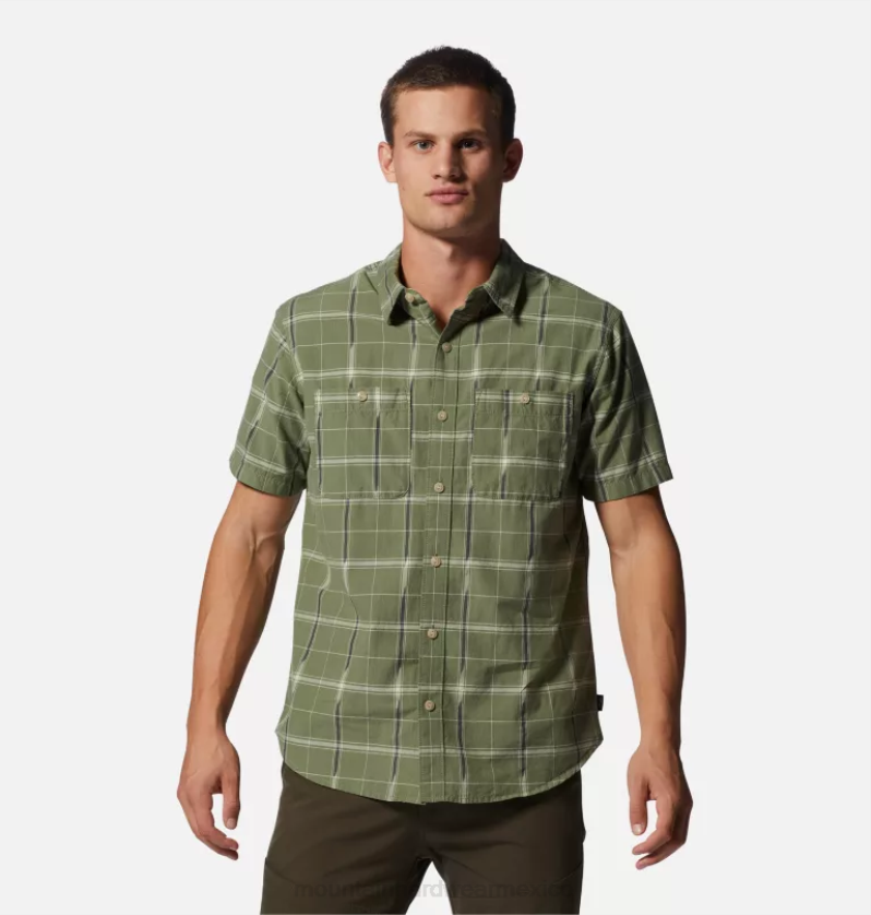 hombres tapas campo ventana ikat Mountain Hardwear camisa manga corta grove hide out 84RX402 - Image 4