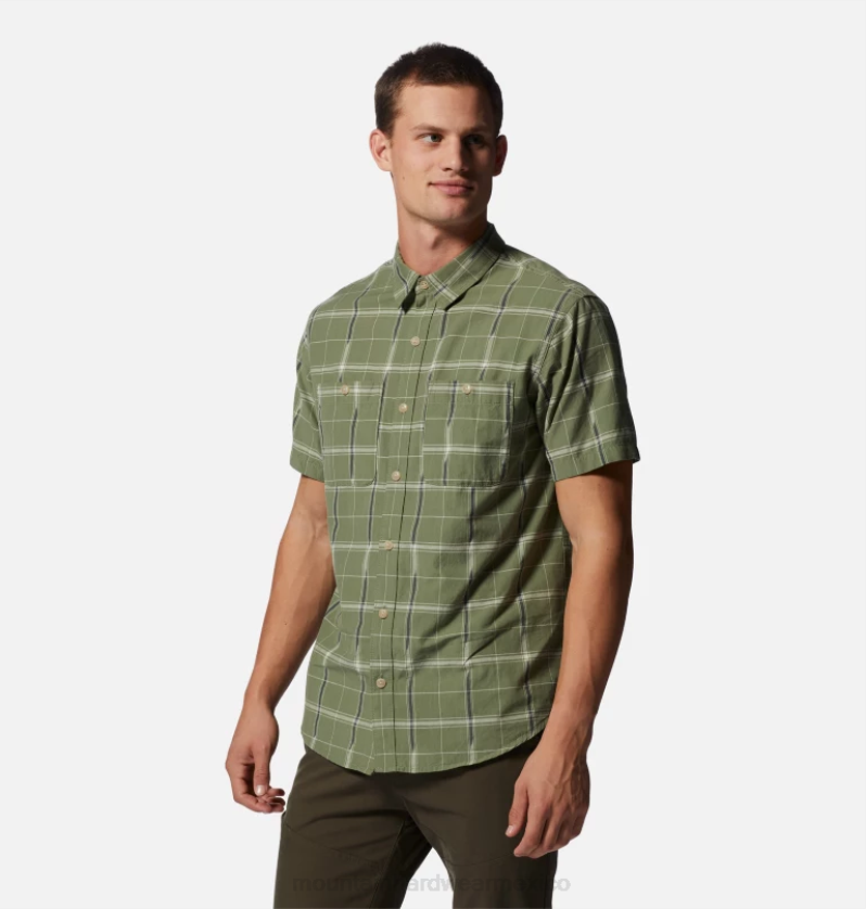 hombres tapas campo ventana ikat Mountain Hardwear camisa manga corta grove hide out 84RX402 - Image 1