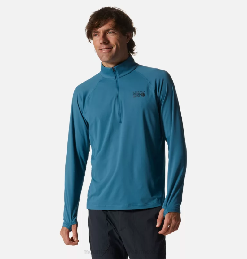 hombres_tapas_caspio_mountain_hardwear_lago_del_crater_1_2_zip_84rx65.png hombres tapas caspio Mountain Hardwear lago del cráter 1/2 zip 84RX65 - Image 1