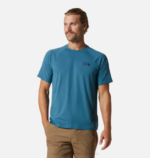 hombres tapas caspio Mountain Hardwear lago del cráter manga corta 84RX78