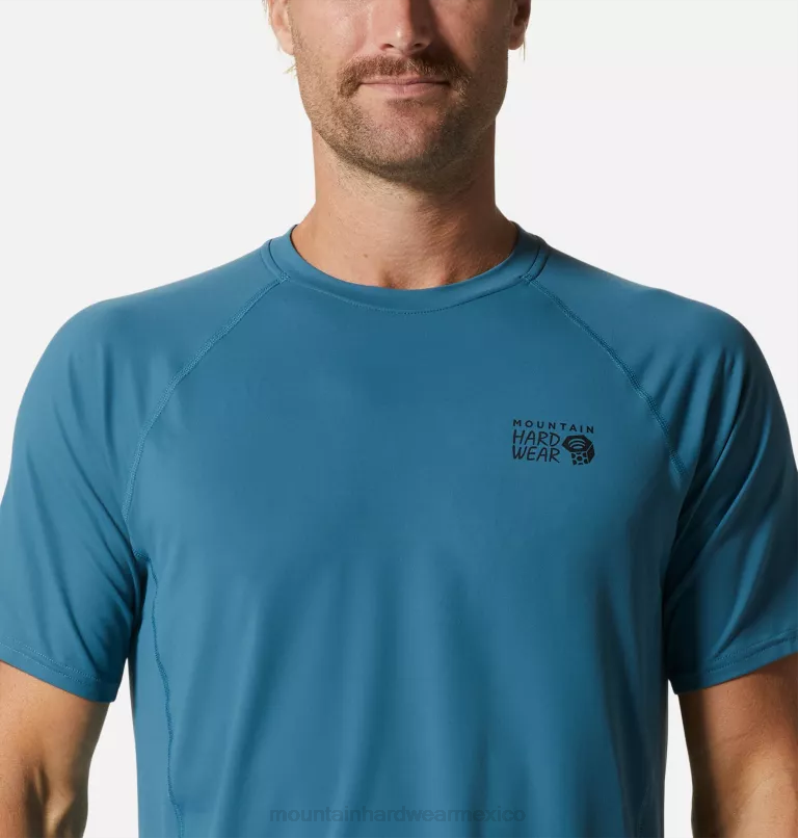 hombres tapas caspio Mountain Hardwear lago del cráter manga corta 84RX78 - Image 3