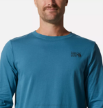hombres tapas caspio Mountain Hardwear mhw logo en la espalda manga larga 84RX351 - Image 3