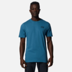 hombres tapas caspio Mountain Hardwear mhw logo trasero manga corta 84RX352