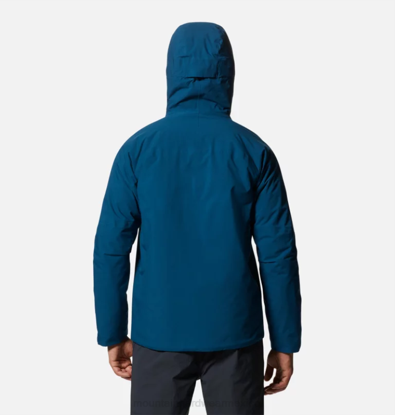 hombres tapas caspio oscuro Mountain Hardwear chaqueta elástica con aislamiento ozonic 84RX505 - Image 2