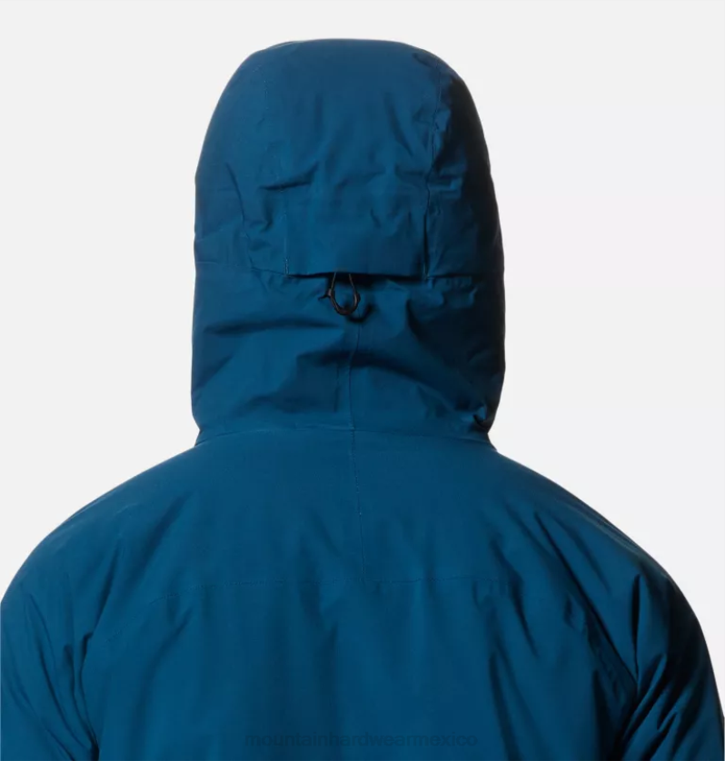hombres tapas caspio oscuro Mountain Hardwear chaqueta elástica con aislamiento ozonic 84RX505 - Image 5