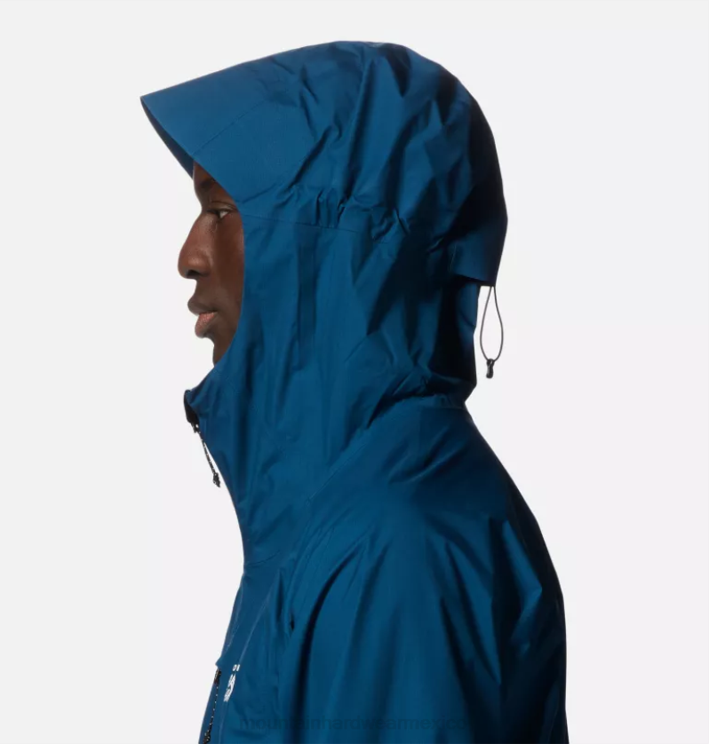 hombres tapas caspio oscuro Mountain Hardwear chaqueta minimizadora gore-tex paclite plus 84RX134 - Image 5