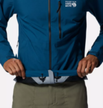 hombres tapas caspio oscuro Mountain Hardwear chaqueta ozónica elástica 84RX249 - Image 9