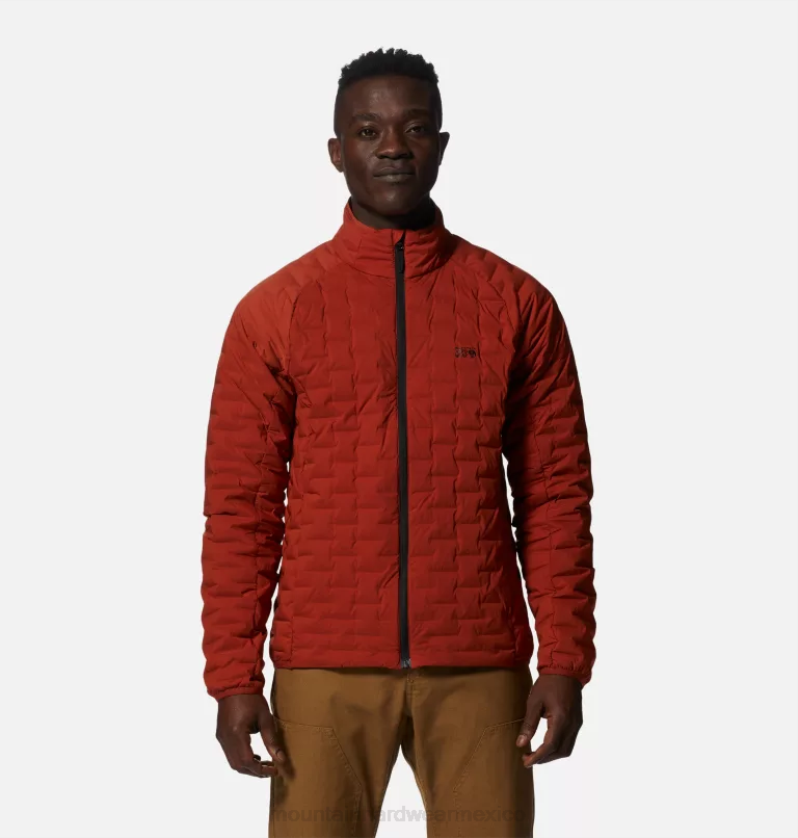 hombres_tapas_cobre_oscuro_mountain_hardwear_chaqueta_ligera_elastica_84rx27.png hombres tapas cobre oscuro Mountain Hardwear chaqueta ligera elástica 84RX27 - Image 1