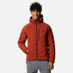 hombres tapas cobre oscuro Mountain Hardwear sudadera con capucha estirable 84RX18
