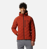 hombres tapas cobre oscuro Mountain Hardwear sudadera con capucha estirable 84RX18