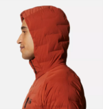 hombres tapas cobre oscuro Mountain Hardwear sudadera con capucha estirable 84RX18 - Image 4
