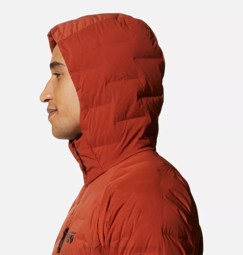 hombres tapas cobre oscuro Mountain Hardwear sudadera con capucha estirable 84RX18 - Image 4