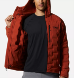 hombres tapas cobre oscuro Mountain Hardwear sudadera con capucha estirable 84RX18 - Image 6