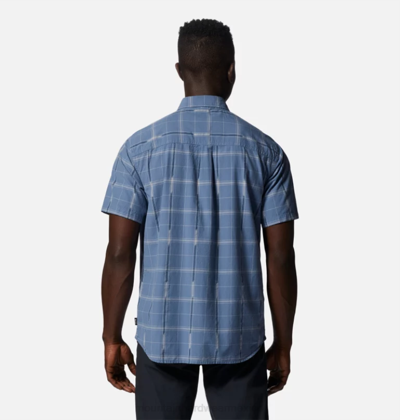 hombres tapas cristal de ventana de zinc claro ikat Mountain Hardwear camisa manga corta grove hide out 84RX403 - Image 2