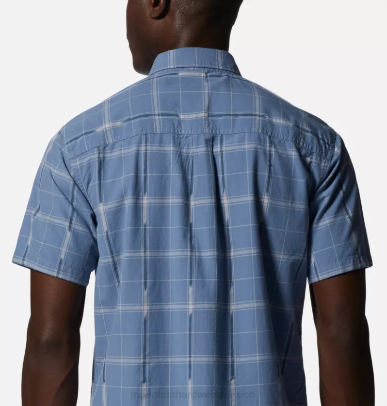 hombres tapas cristal de ventana de zinc claro ikat Mountain Hardwear camisa manga corta grove hide out 84RX403 - Image 4
