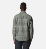 hombres tapas dosel de campo a cuadros Mountain Hardwear camisa de manga larga de álamo grande 84RX393 - Image 2