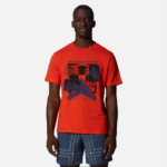 hombres tapas estado naranja Mountain Hardwear escaleras de altitud manga corta 84RX420