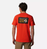 hombres tapas estado naranja Mountain Hardwear logo mhw en una caja manga corta 84RX343 - Image 2
