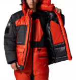 hombres tapas estado naranja Mountain Hardwear parka cero absoluto 84RX495 - Image 4
